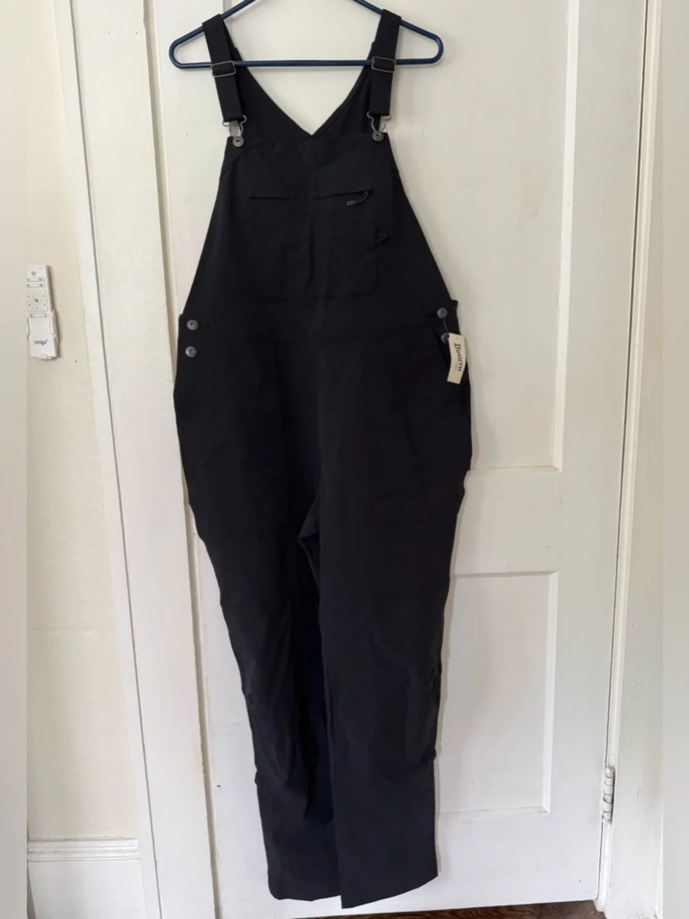 NWT Duluth Trading Co Flexpedition Overalls, size L - Picture 3 of 9